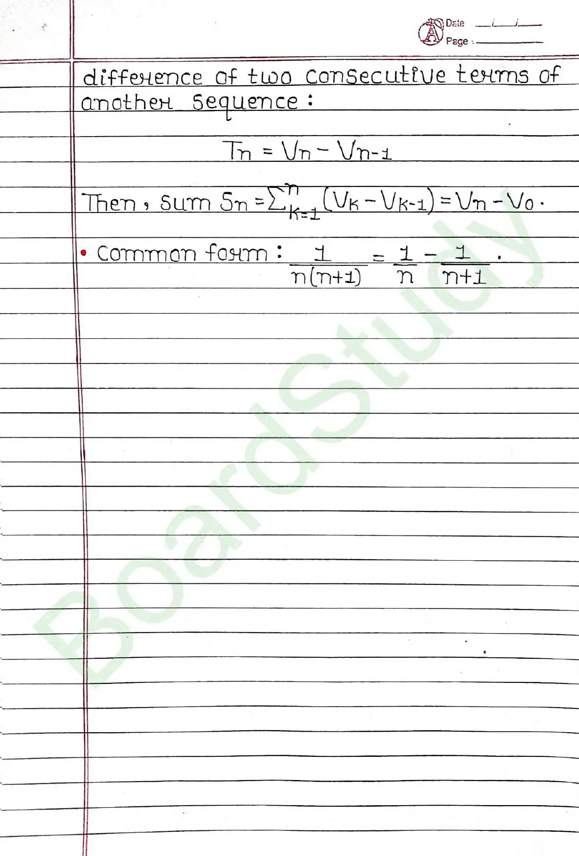Sequences and Series class 11 chapter 8 page 0008