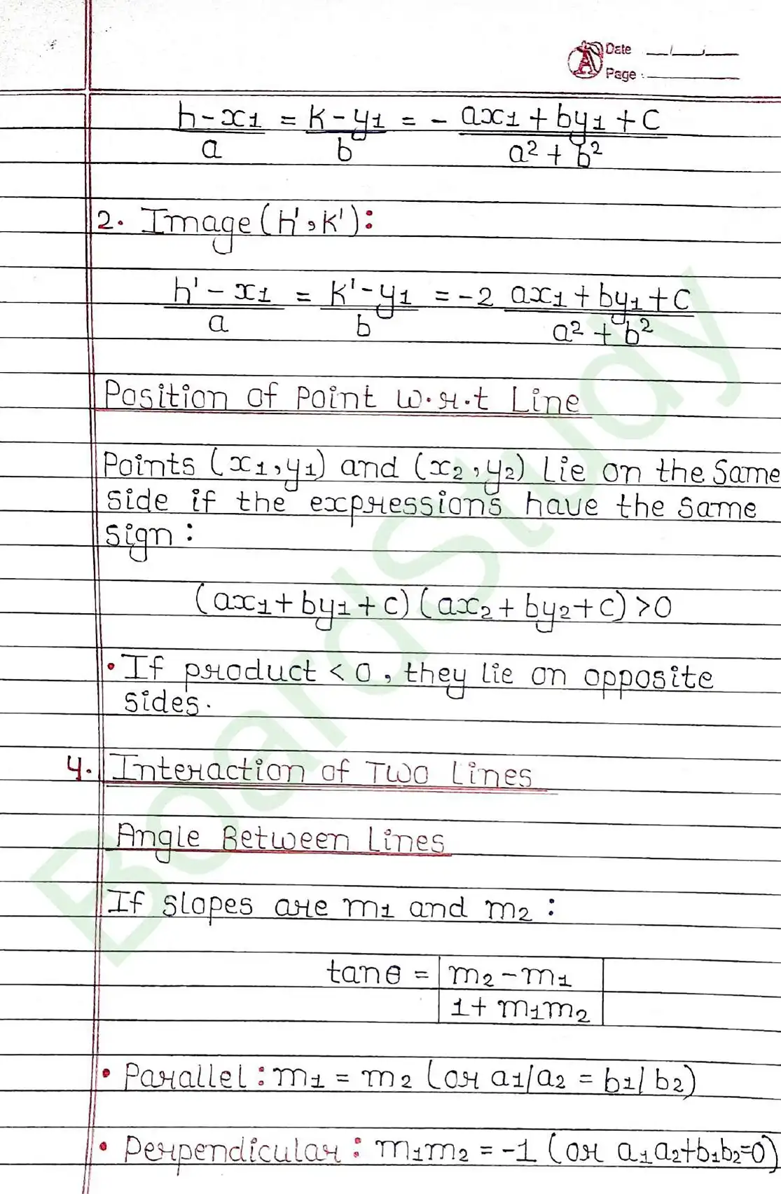Straight Lines class 11 chapter 9 page 0004