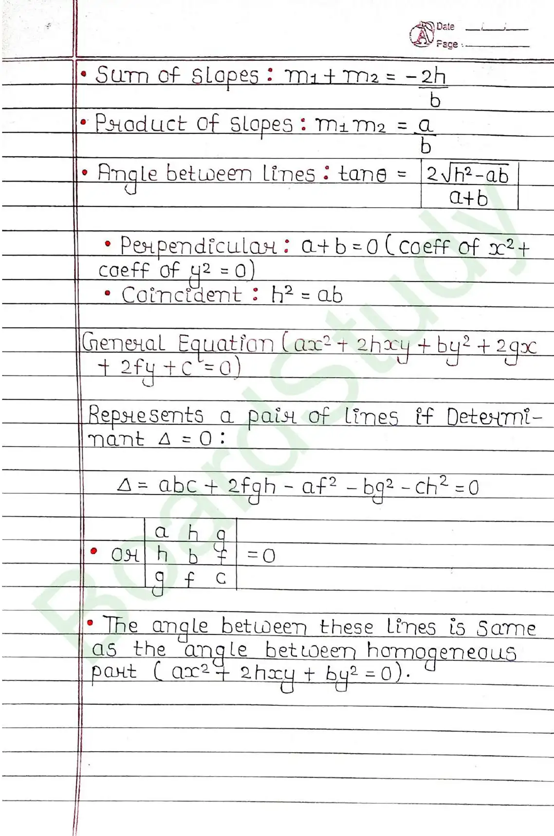 Straight Lines class 11 chapter 9 page 0006