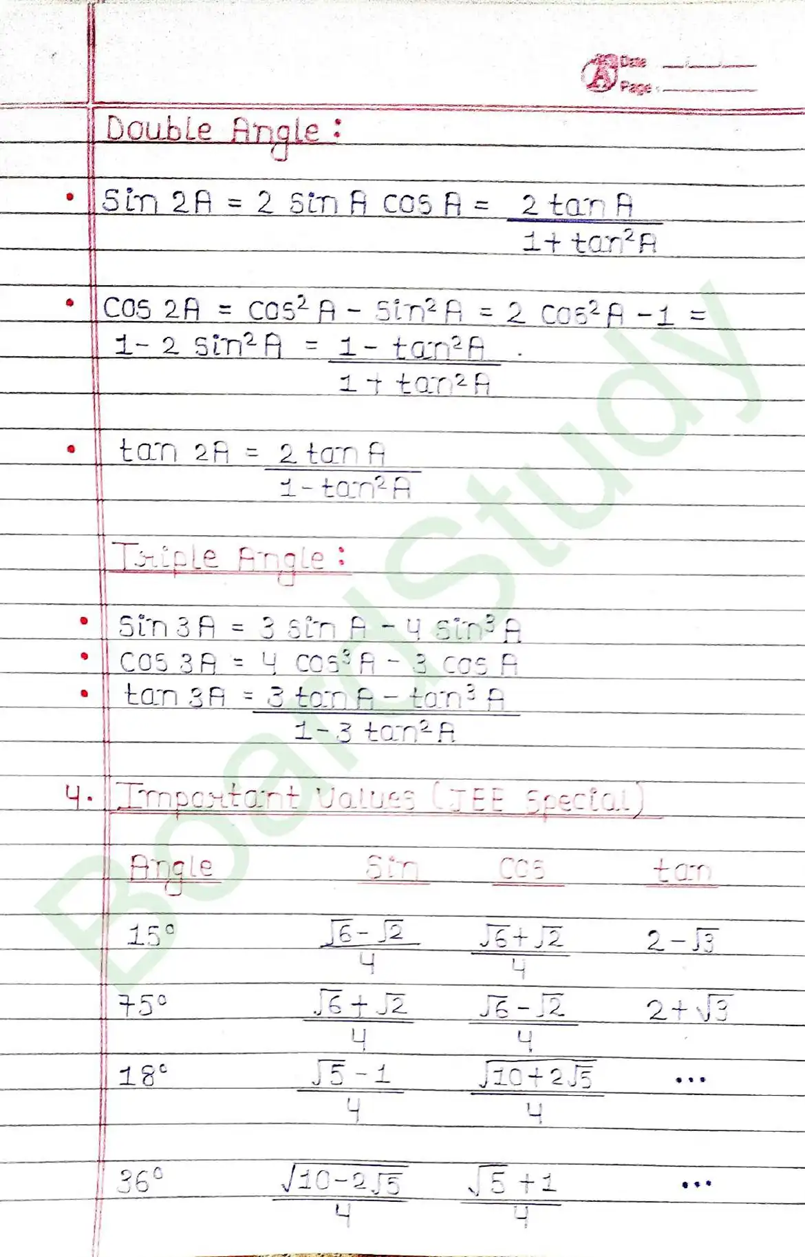 Trigonometric Functions class 11 chapter 3 page 0004