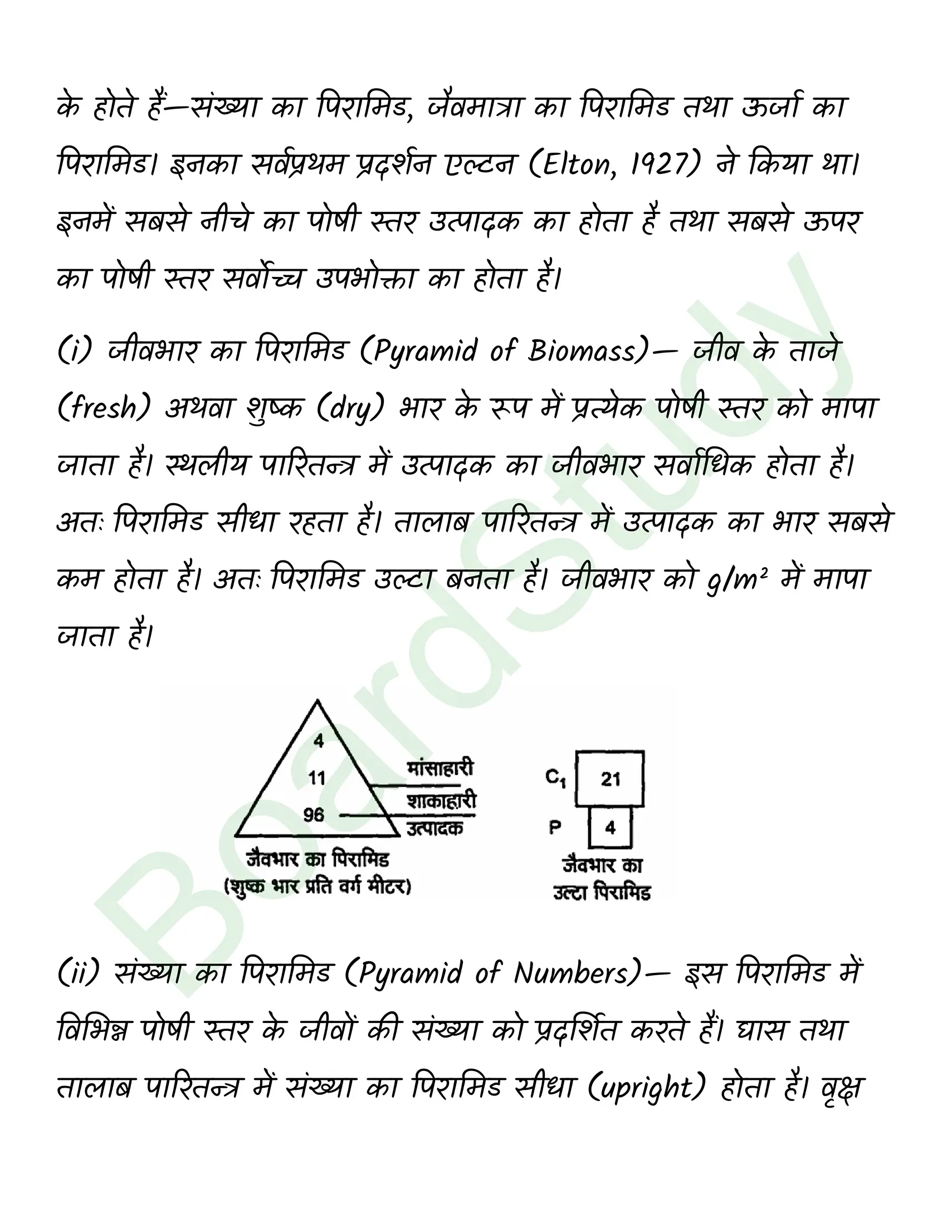 class 12 biology Ecosystem solution in hindi page 0016