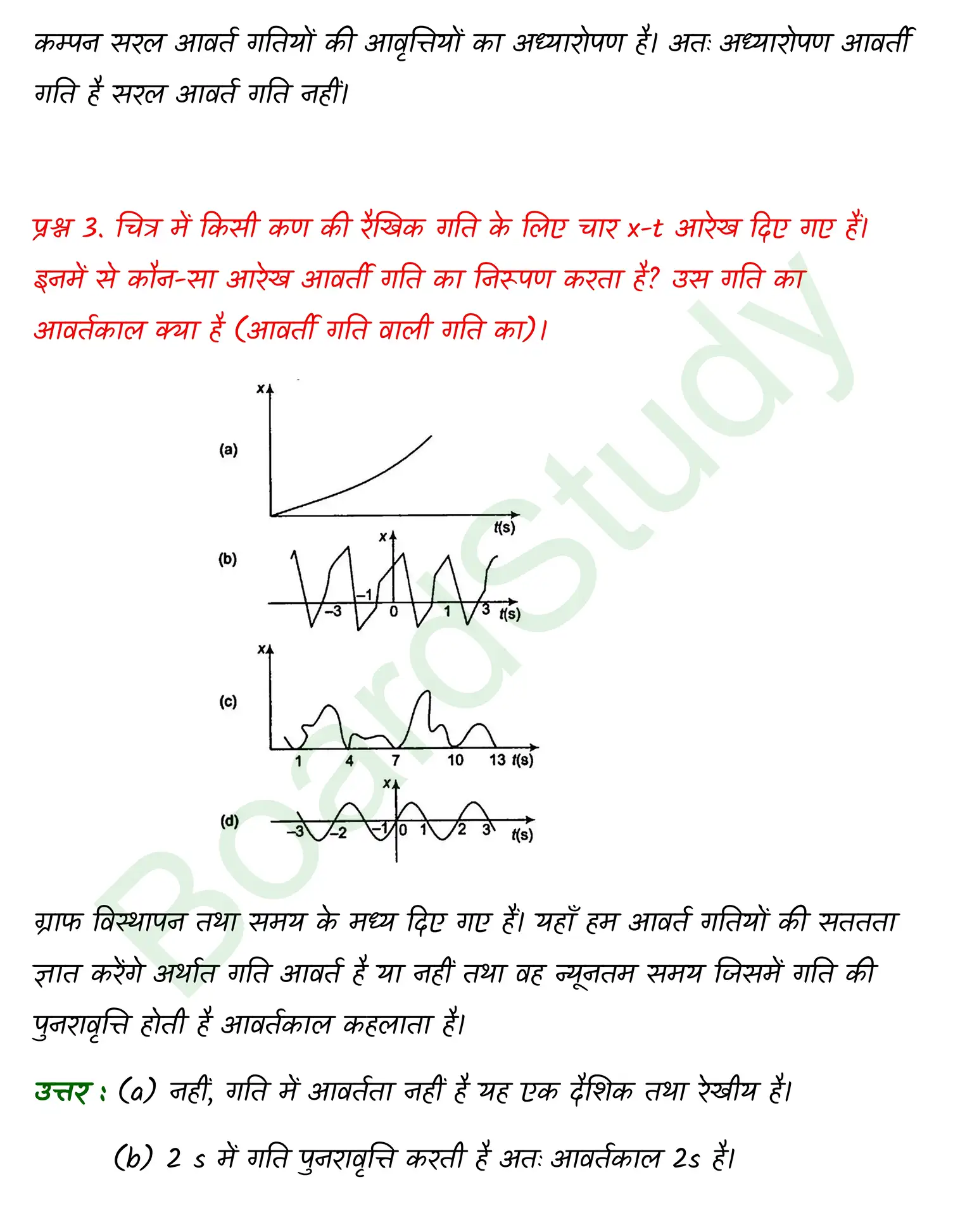 Oscillations class 11 Physics chapter 13 page 0003