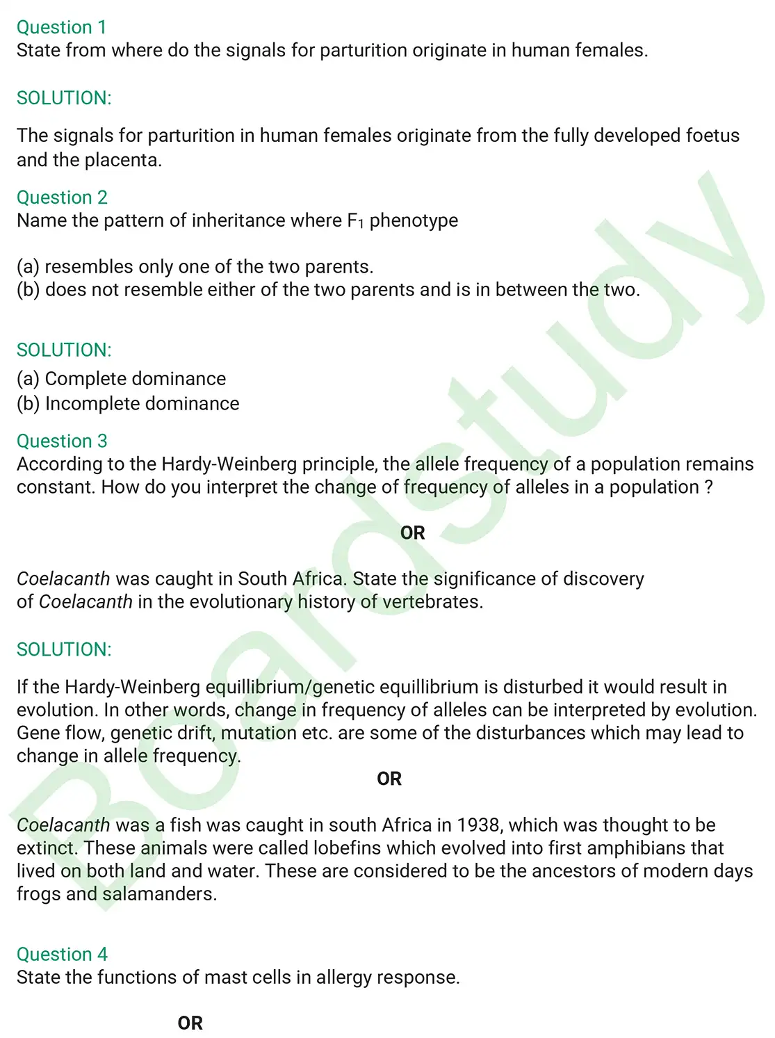 Biology PYQ 2019 Set 2. page 0002