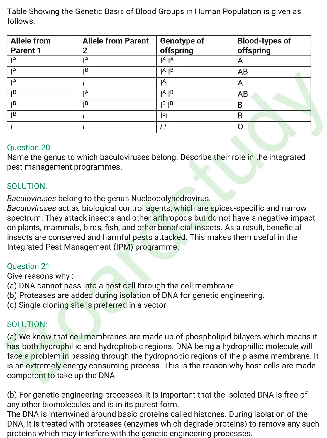 Biology PYQ 2019 Set 2. page 0012