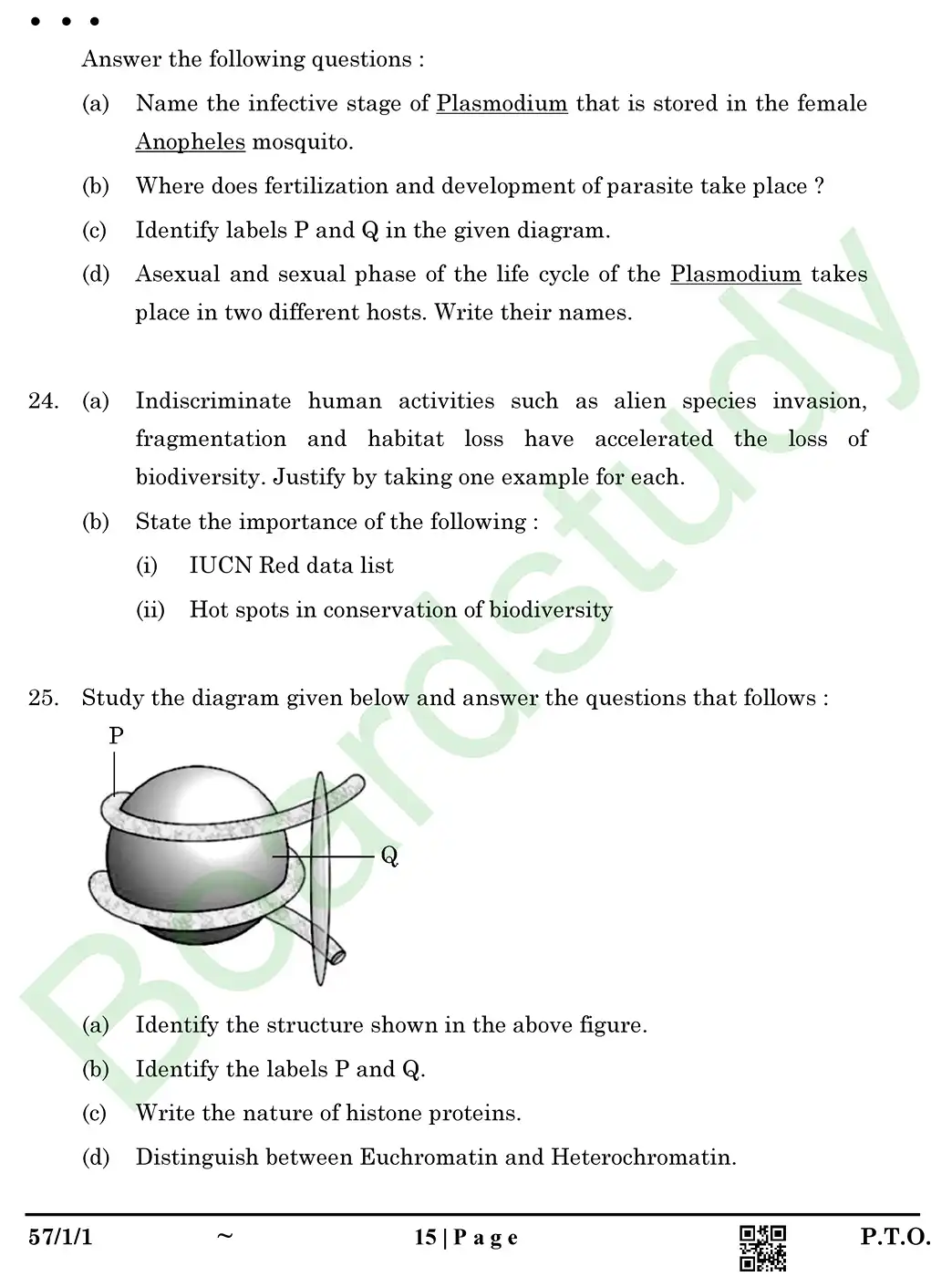 Biology PYQ 2025 set page 0015