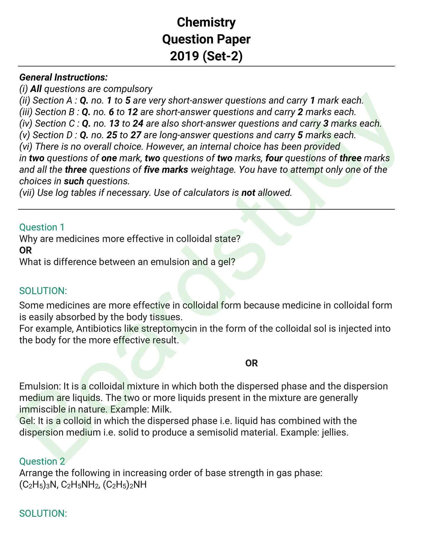 CHemistry PYQ 2019 2. page 0001
