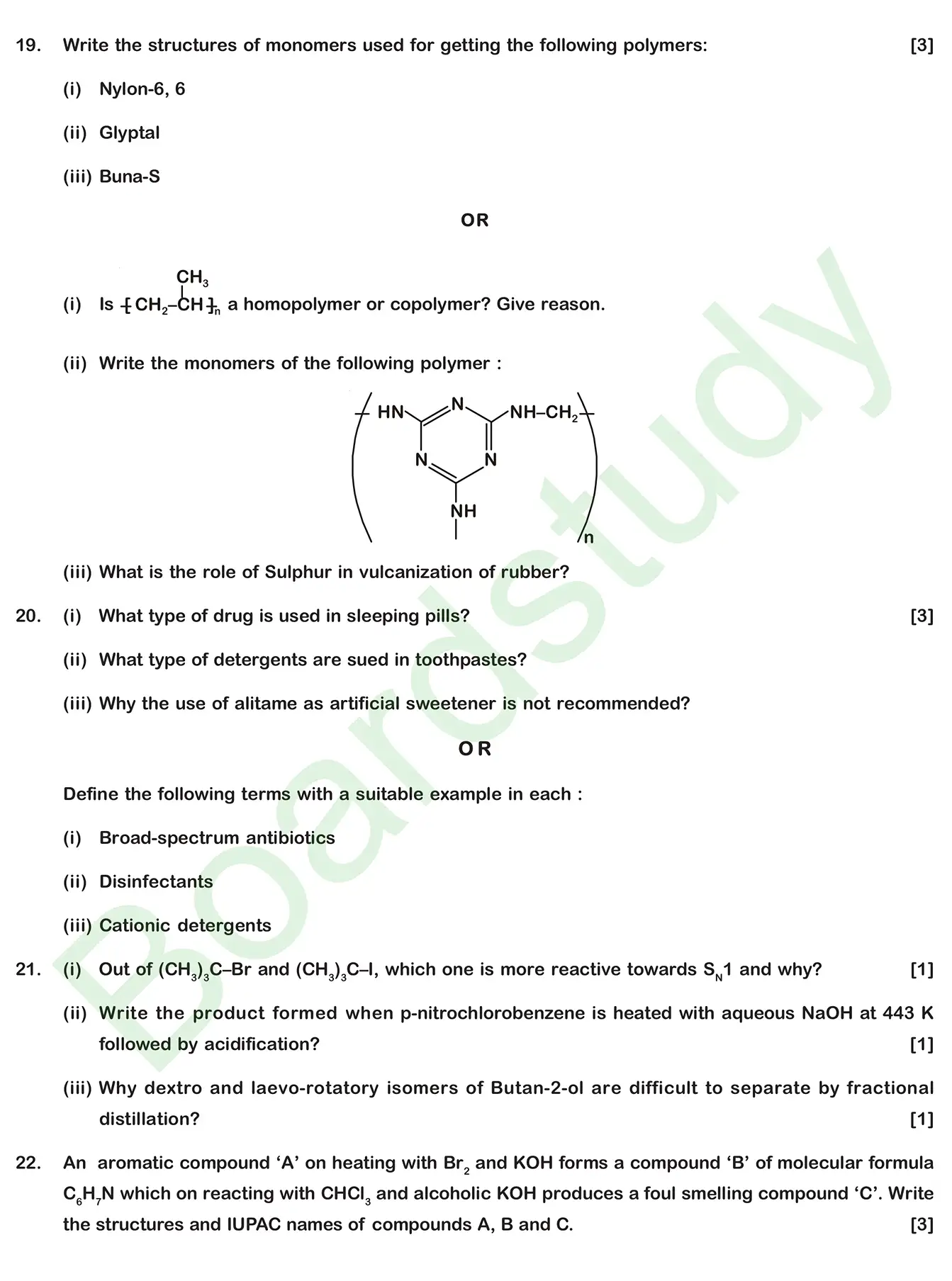 CHemistry PYQ 2019. page 0004