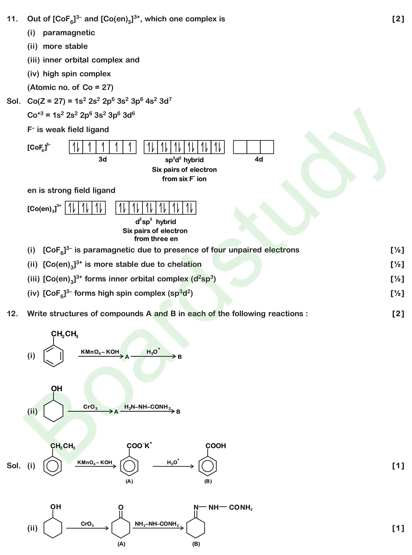CHemistry PYQ 2019. page 0012