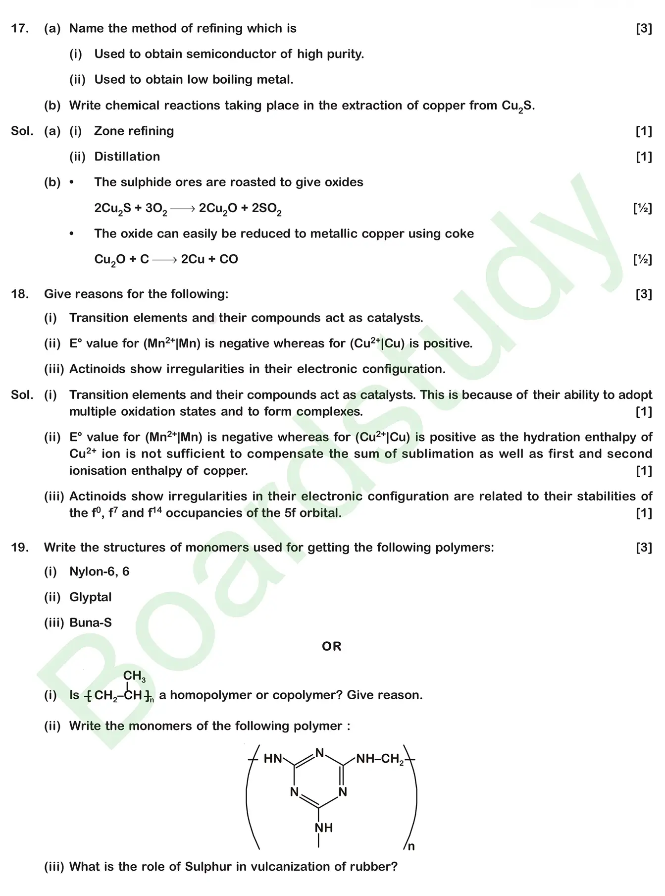 CHemistry PYQ 2019. page 0015