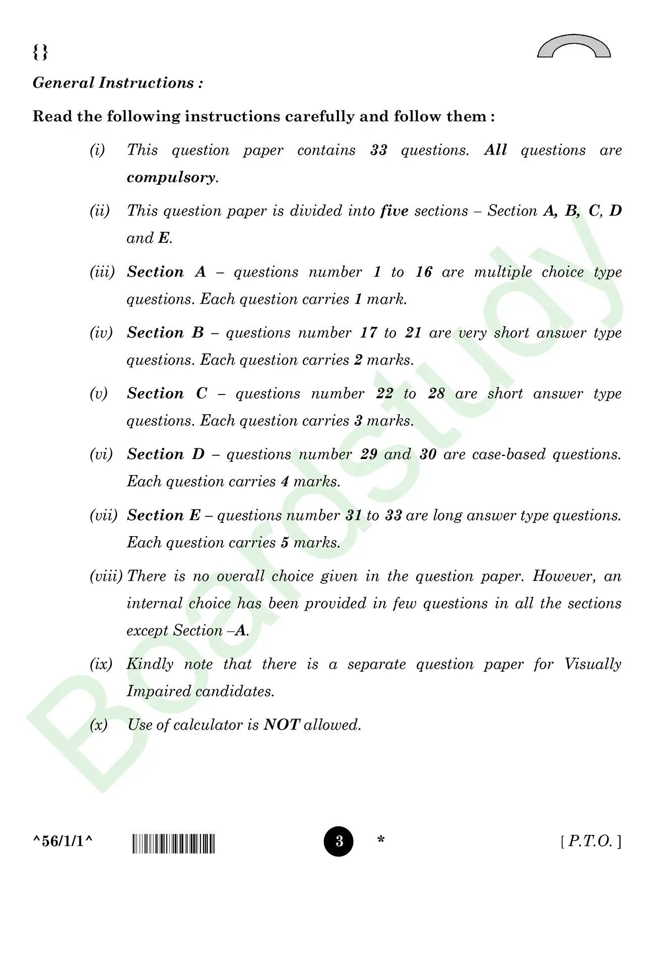 CHemistry PYQ 2026 . page 0003