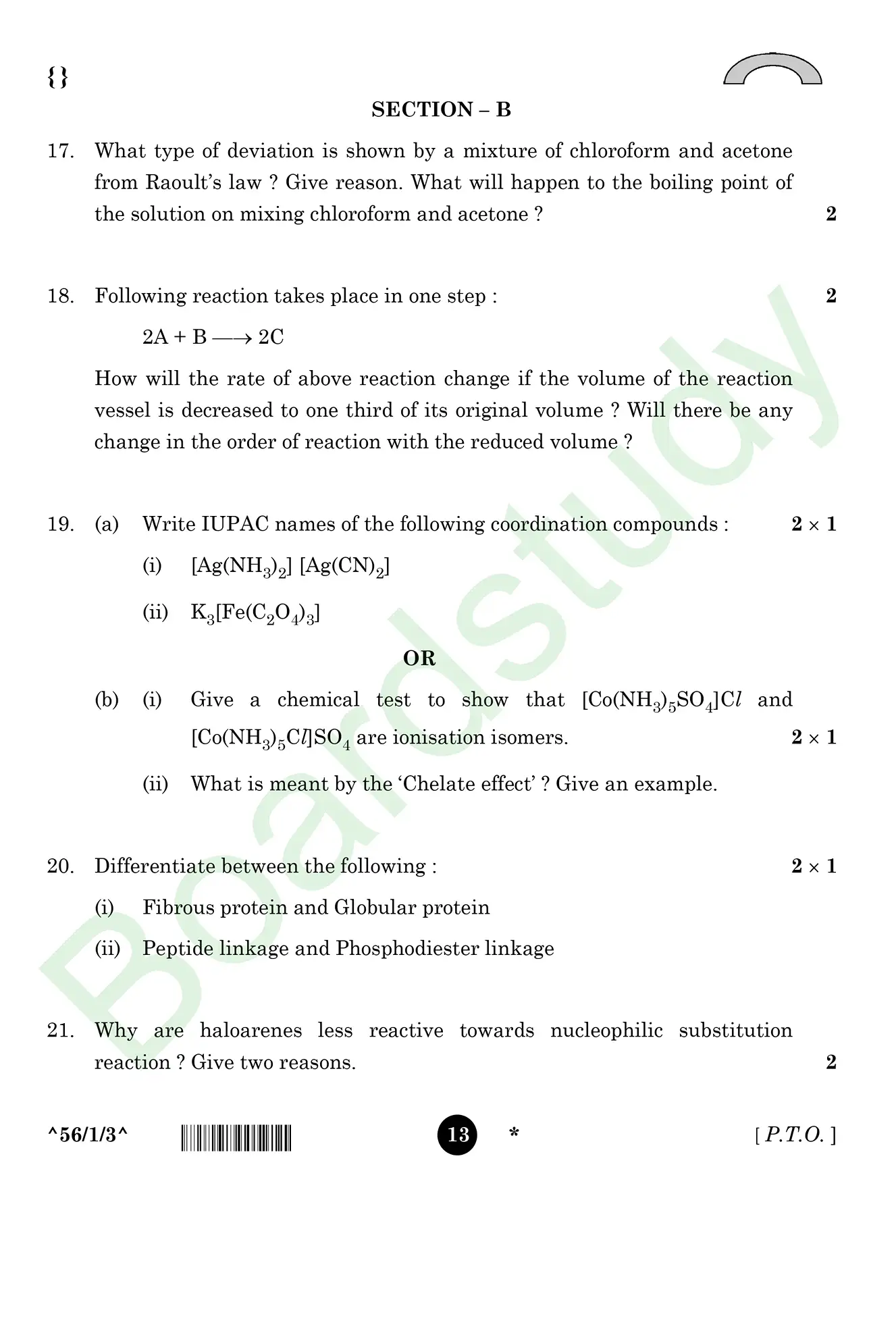 CHemistry PYQ 2026 2 1 . page 0013