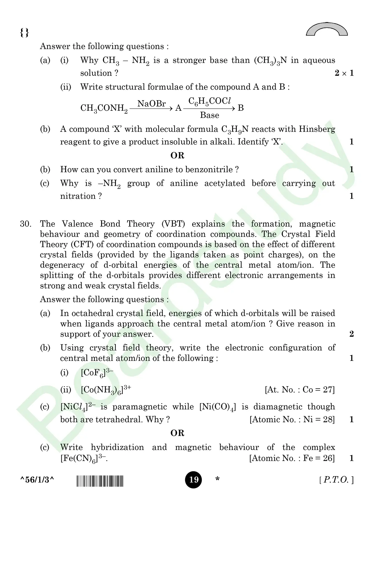 CHemistry PYQ 2026 2 1 . page 0019