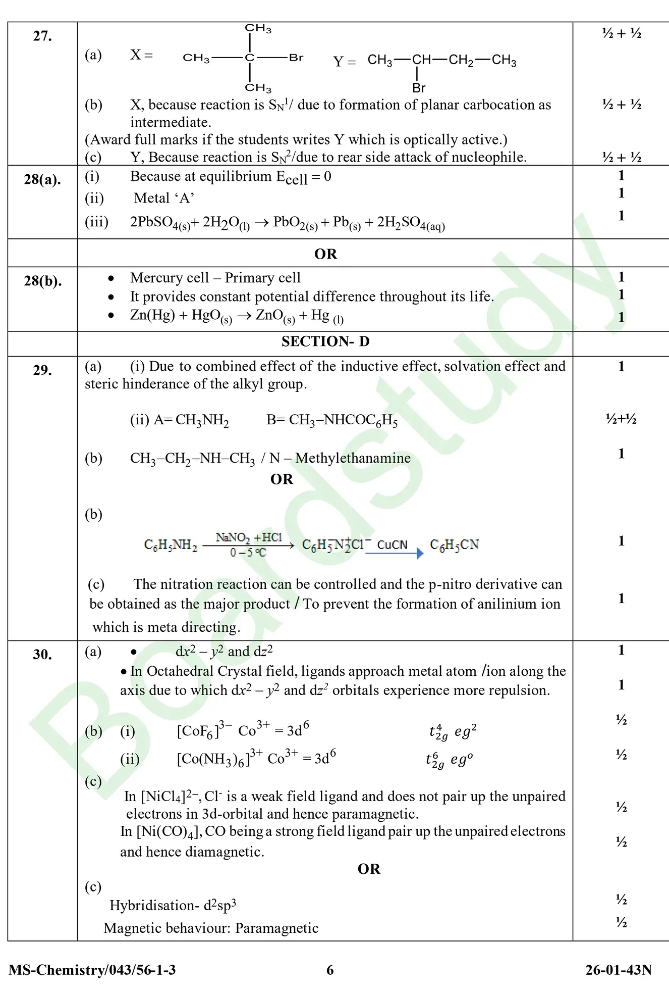 CHemistry PYQ 2026 2 1 . page 0030