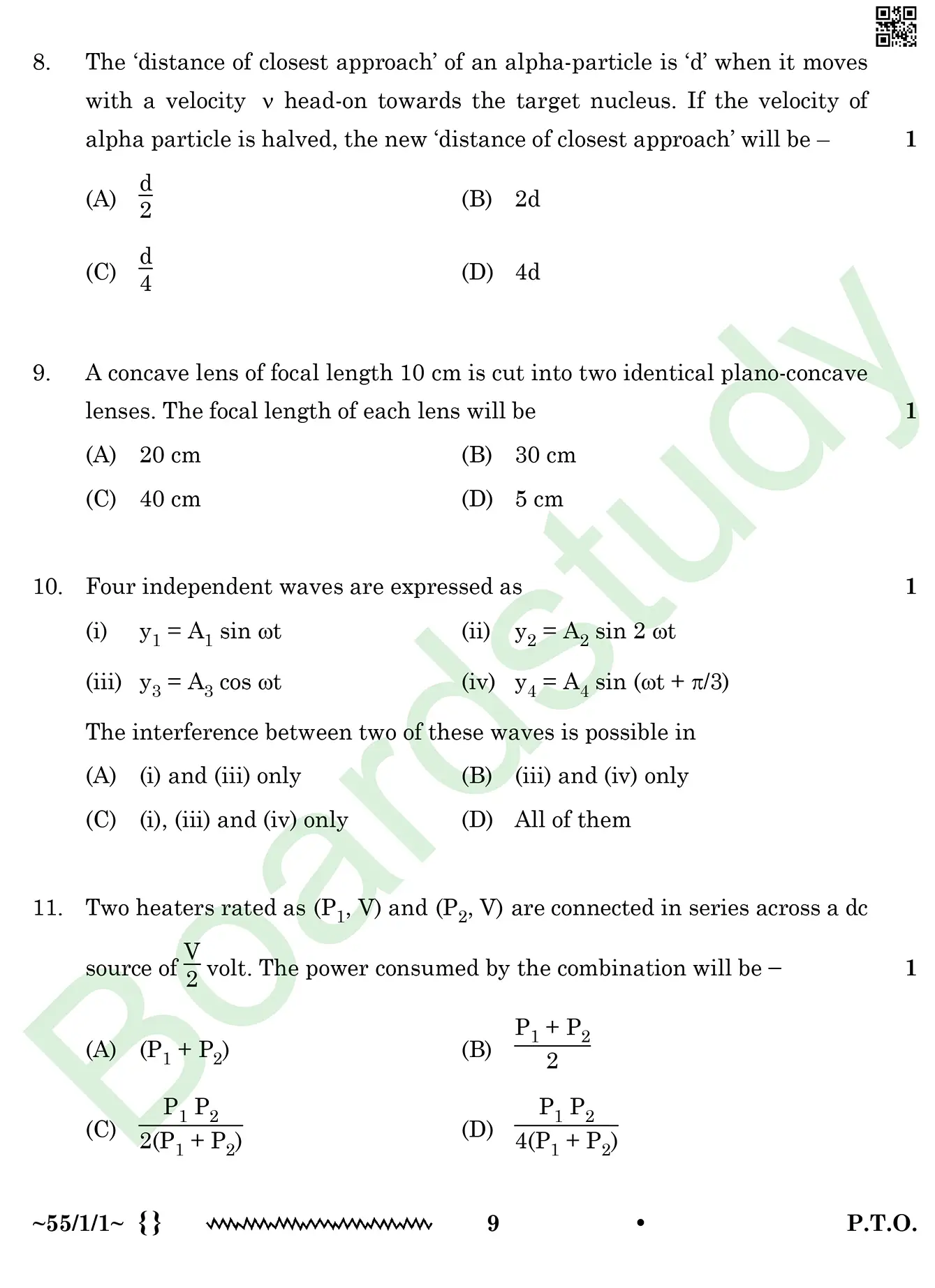 Physics PYQ 2026. page 0009