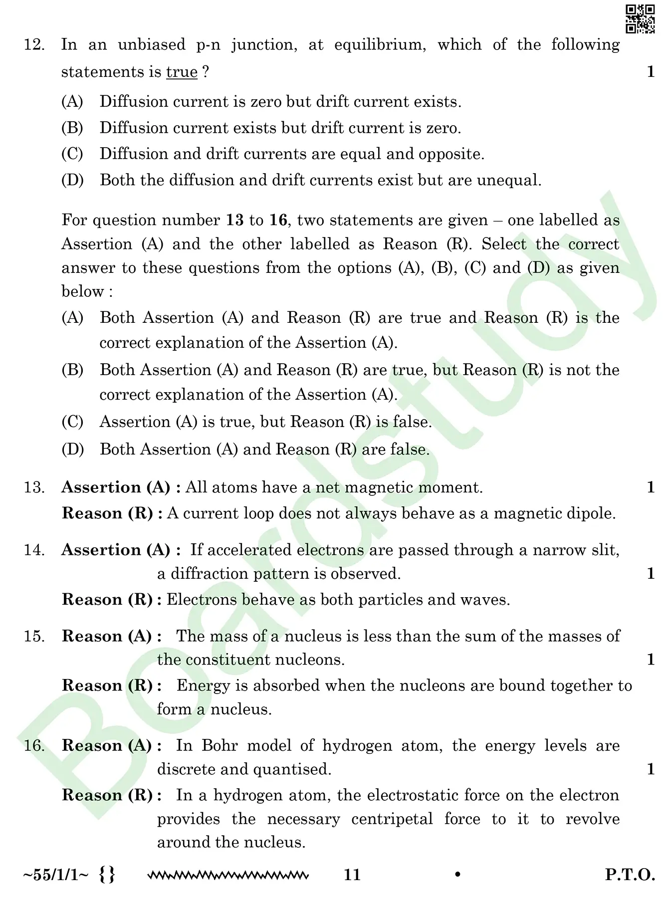 Physics PYQ 2026. page 0011