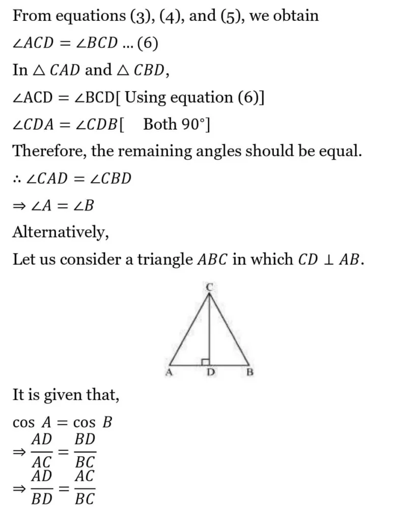 class 10th maths Introduction to Trigonometry chapter 8 solution10