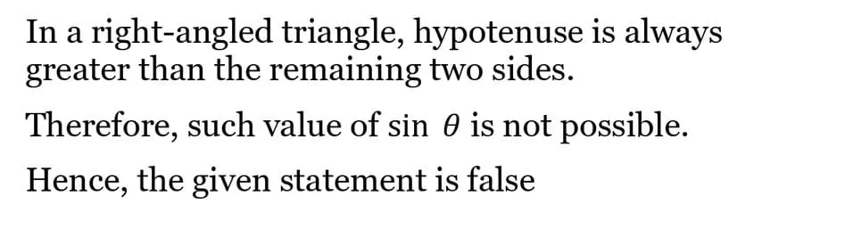 class 10th maths Introduction to Trigonometry chapter 8 solution23