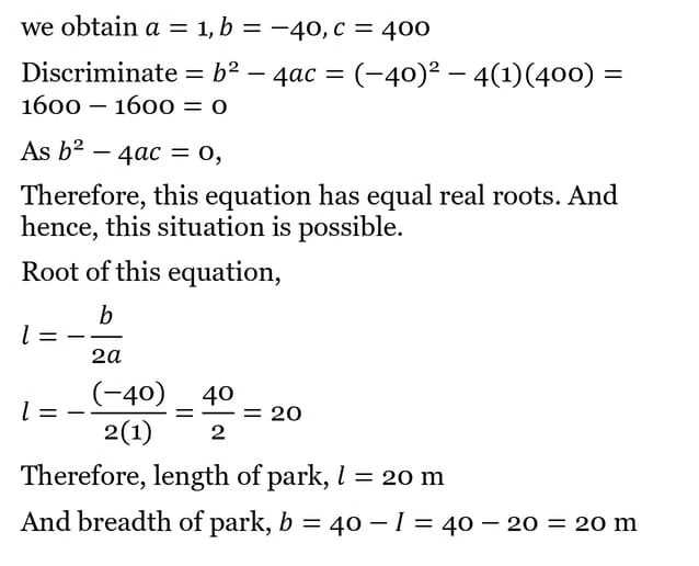class 10th maths Quadratic Equations chapter 4 solution22
