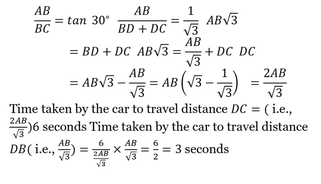 class 10th maths Some Applications of Trigonometry chapter 9 solution23
