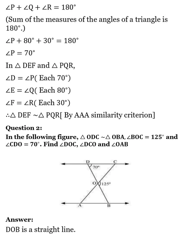 class 10th maths Triangles chapter 6 solution23