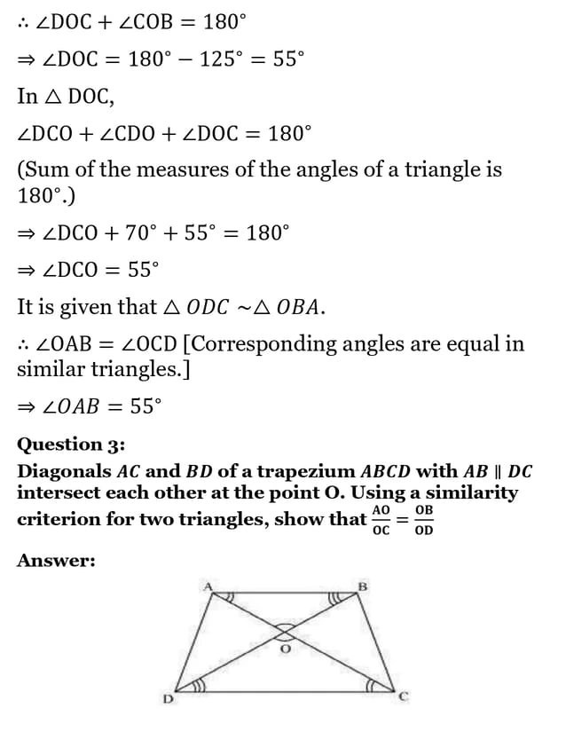 class 10th maths Triangles chapter 6 solution24