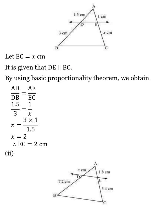 class 10th maths Triangles chapter 6 solution5