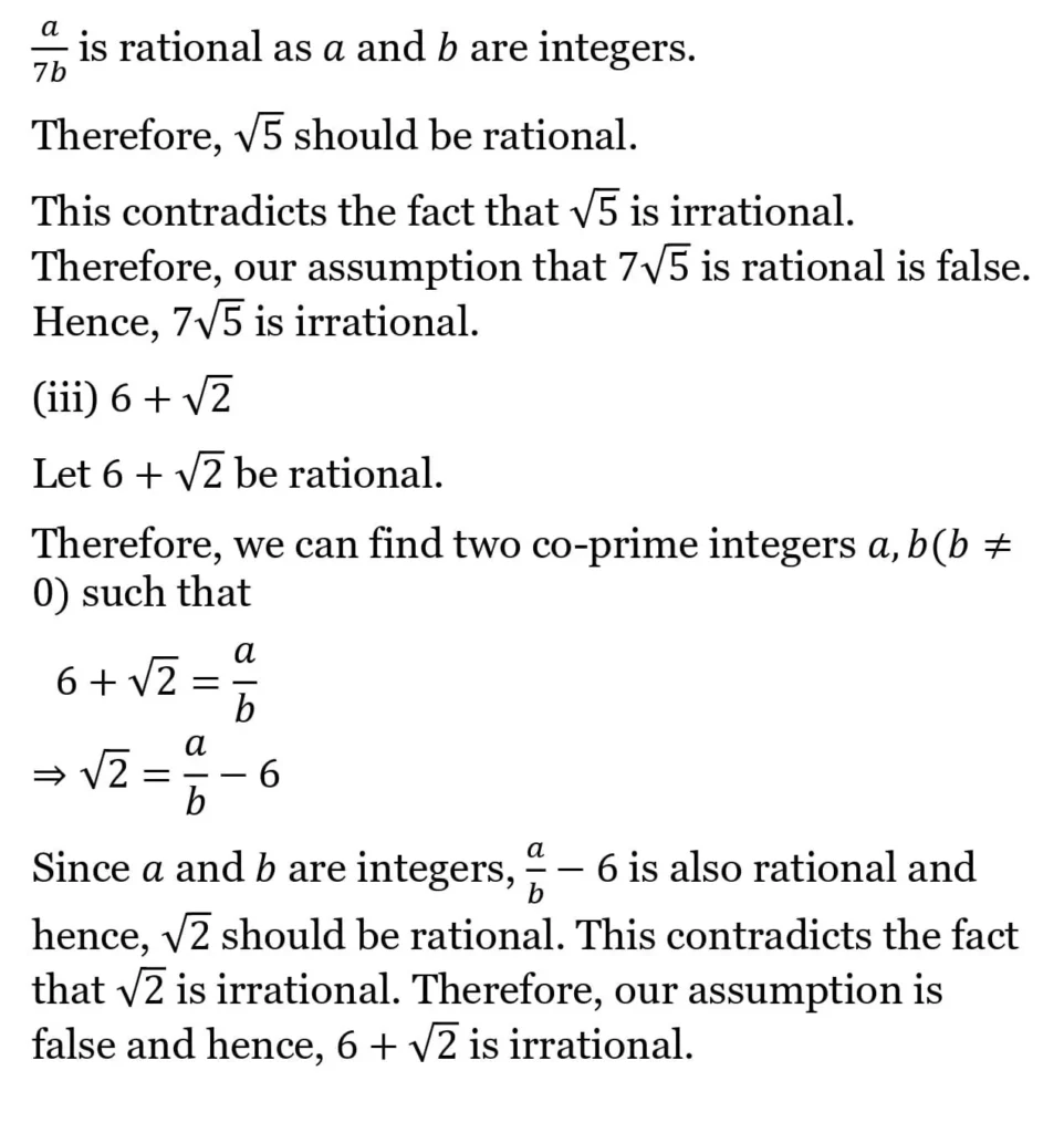 class 10th maths real Number chapter 1 solution11