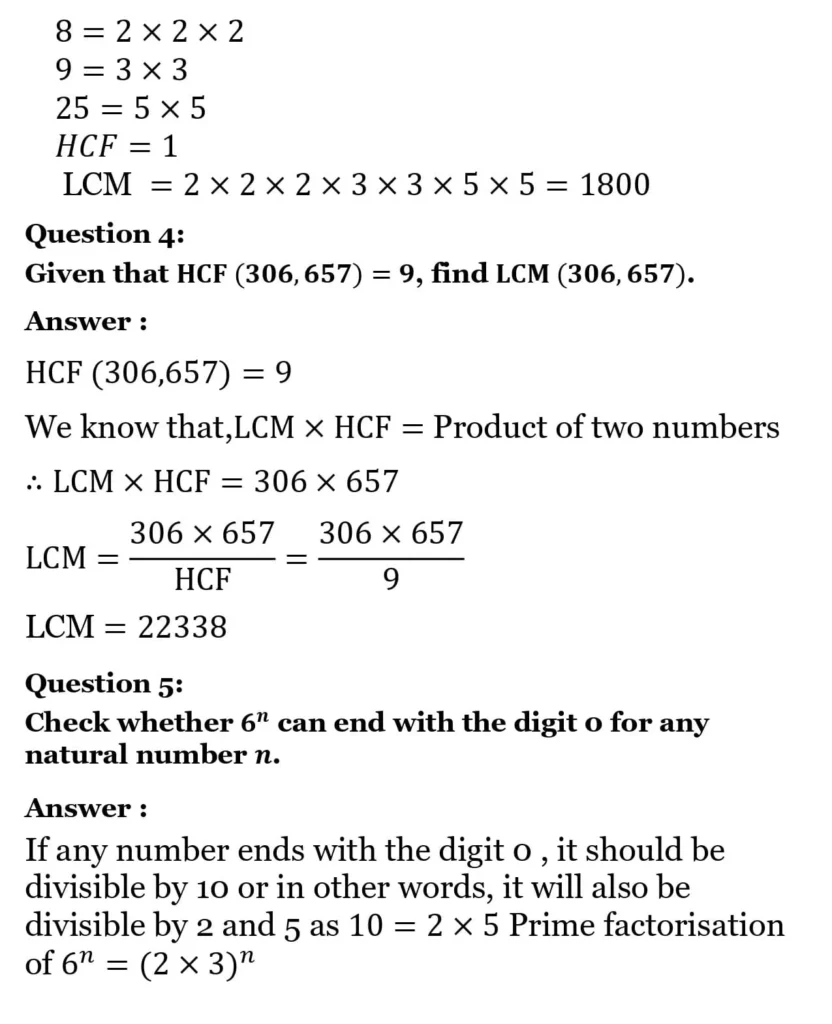 class 10th maths real Number chapter 1 solution4