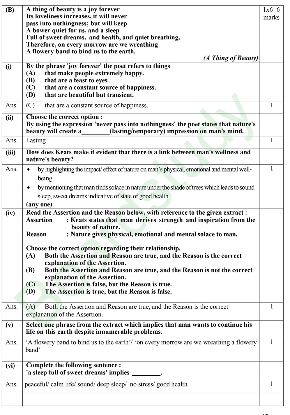 English PYQ 2025.S page 0010