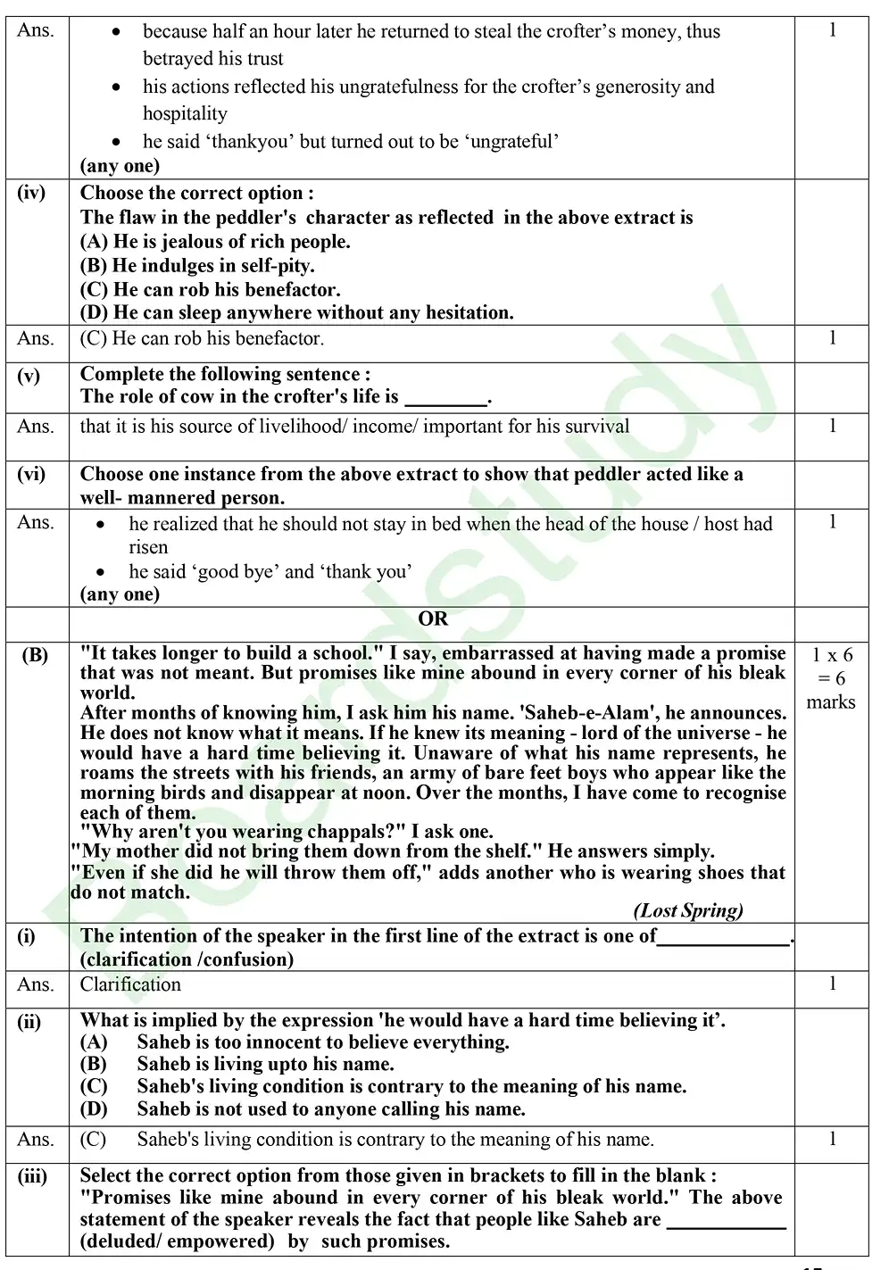 English PYQ 2025.S page 0013