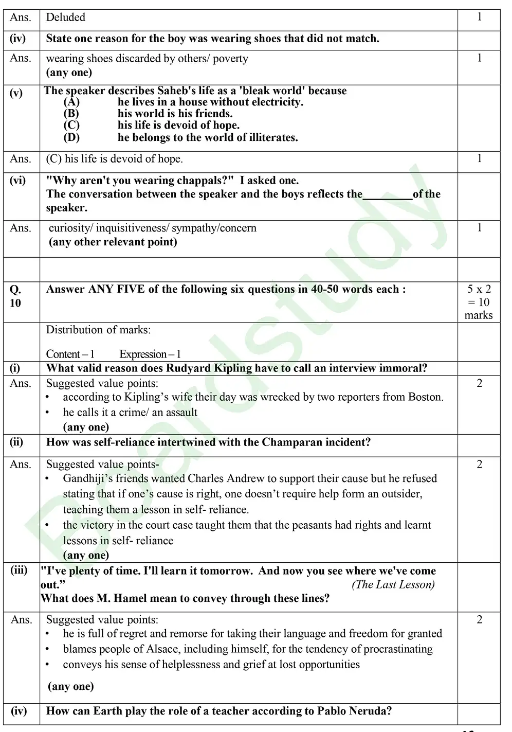 English PYQ 2025.S page 0014