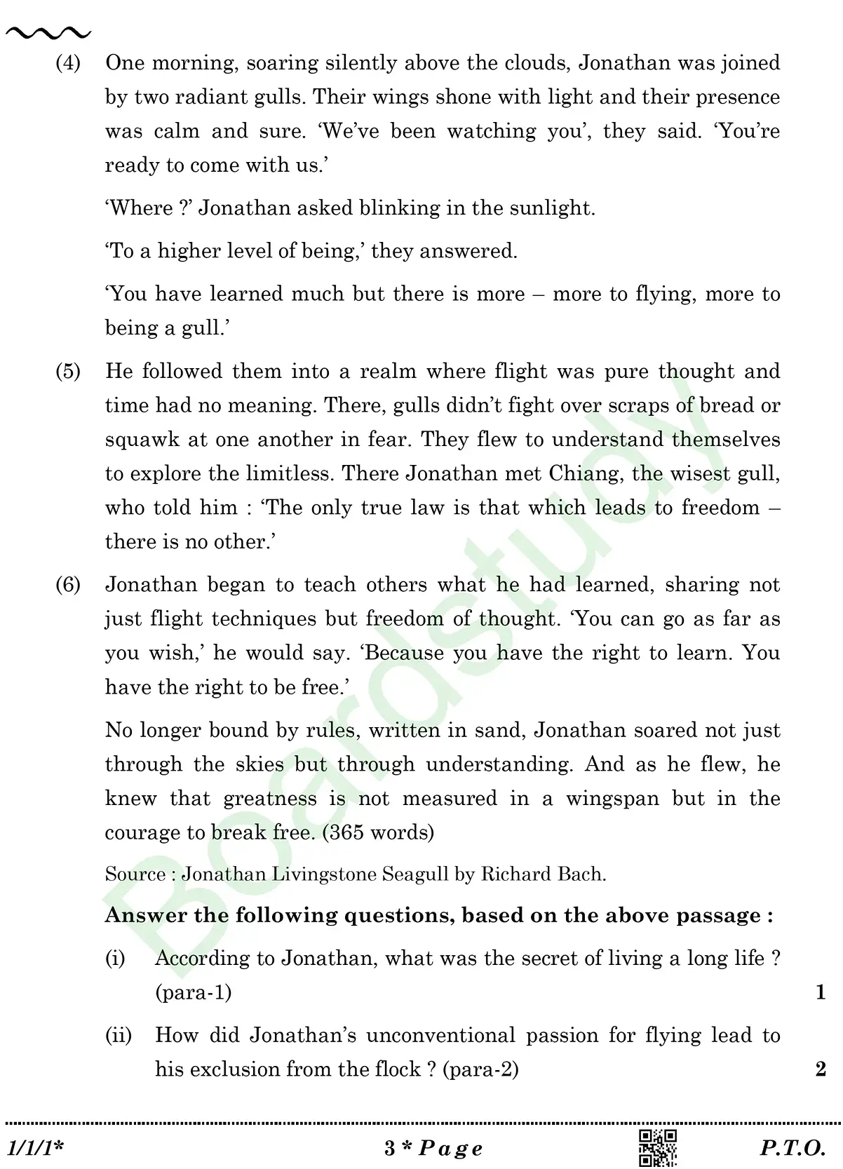 English PYQ 2026. . page 0003