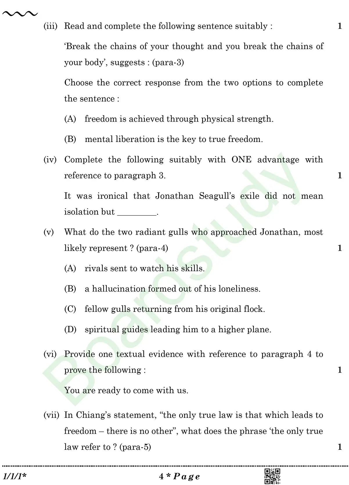 English PYQ 2026. . page 0004