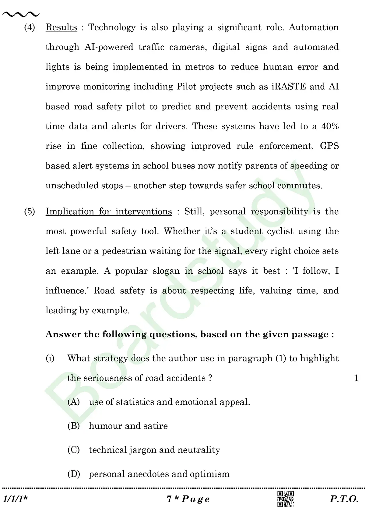 English PYQ 2026. . page 0007