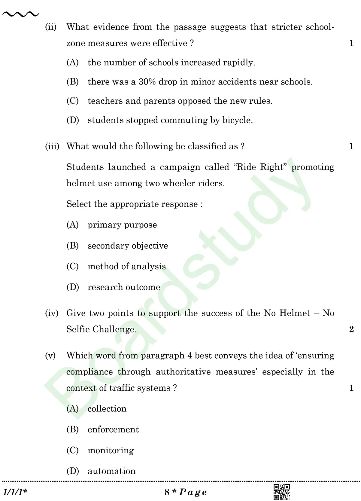 English PYQ 2026. . page 0008