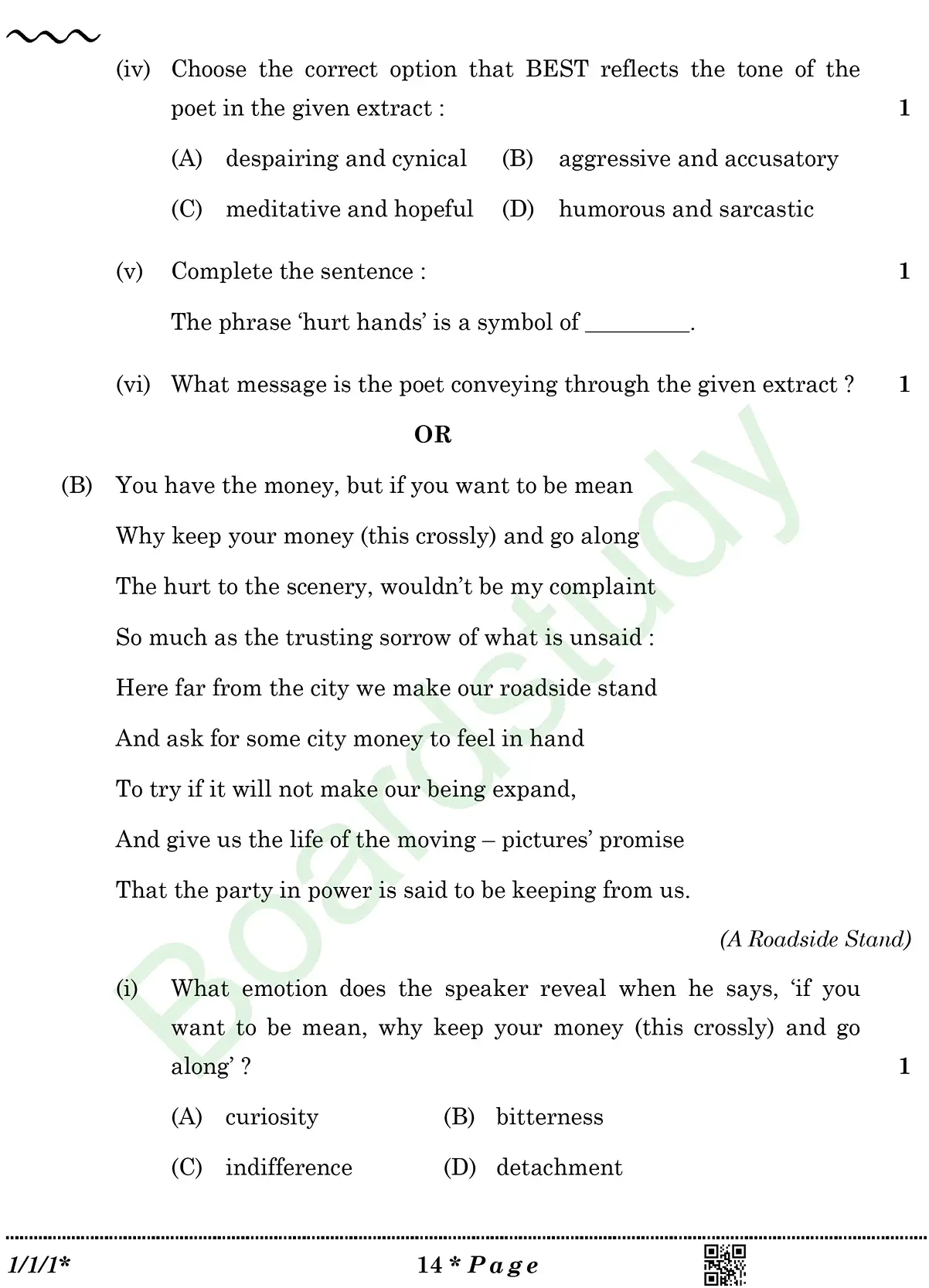 English PYQ 2026. . page 0014