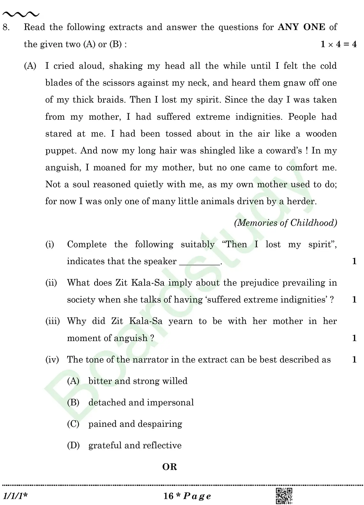 English PYQ 2026. . page 0016