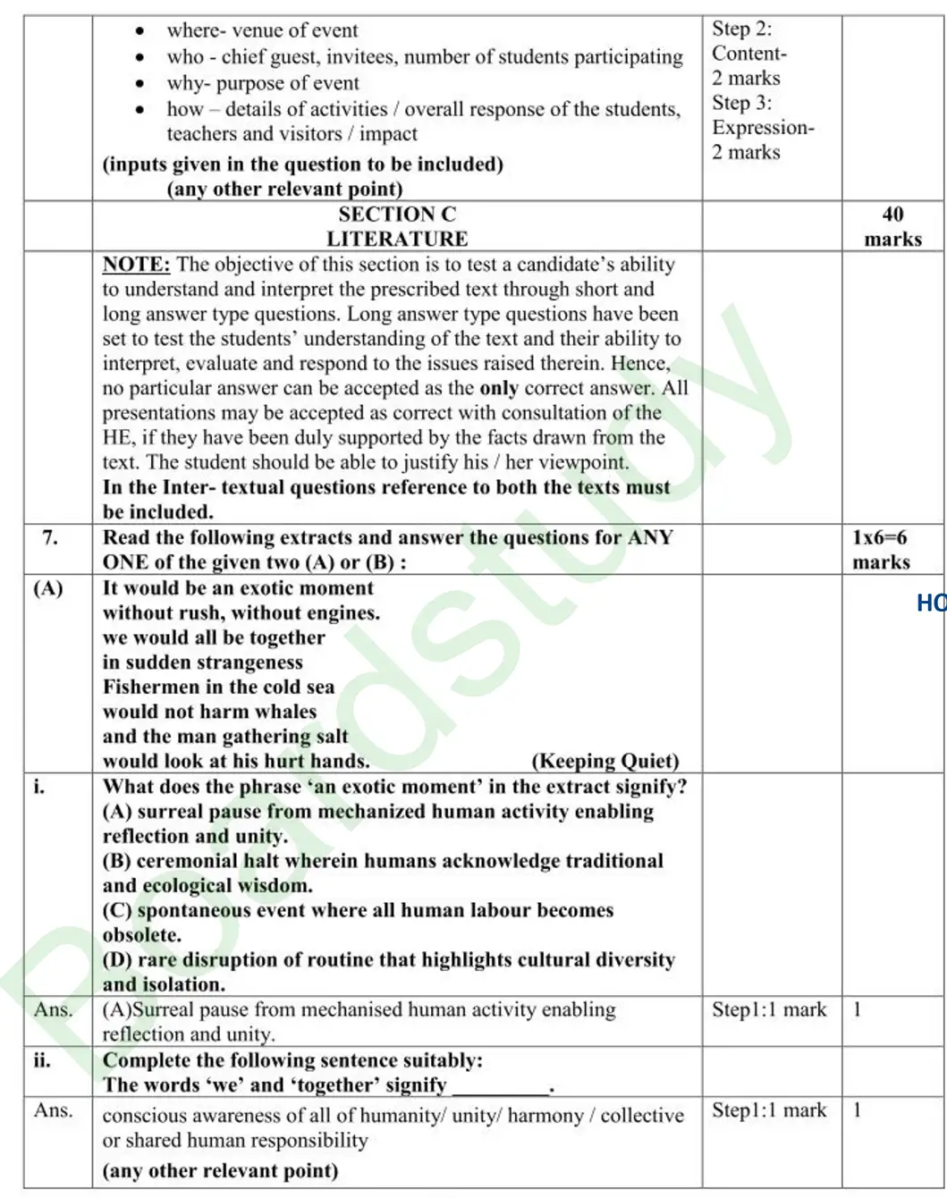 English PYQ 2026.S page 0012