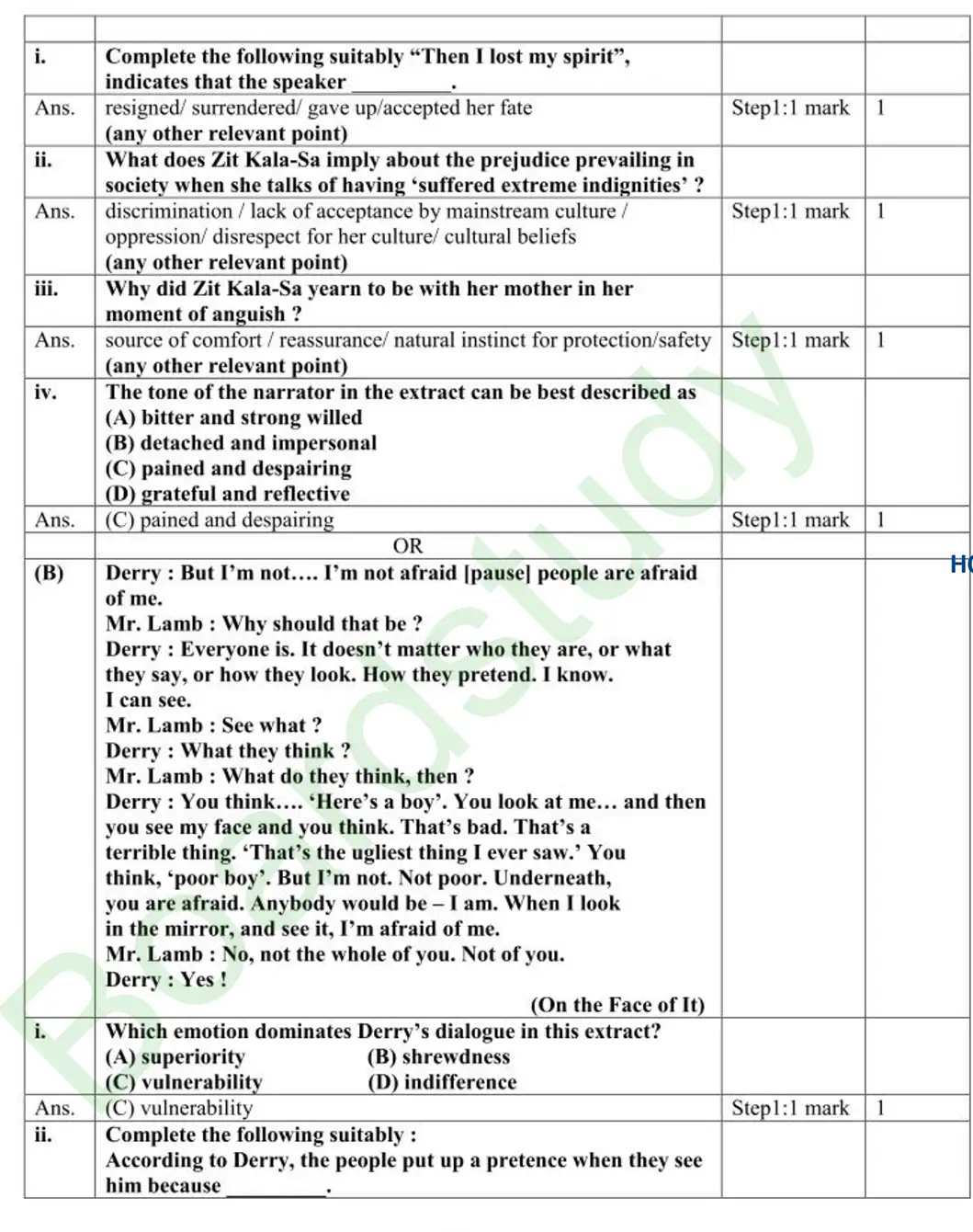 English PYQ 2026.S page 0015