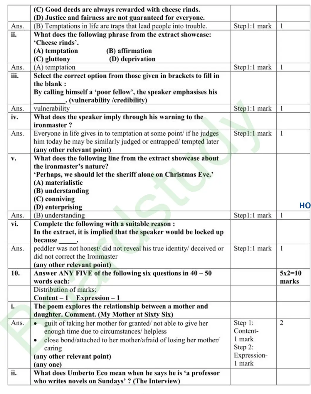 English PYQ 2026.S page 0018