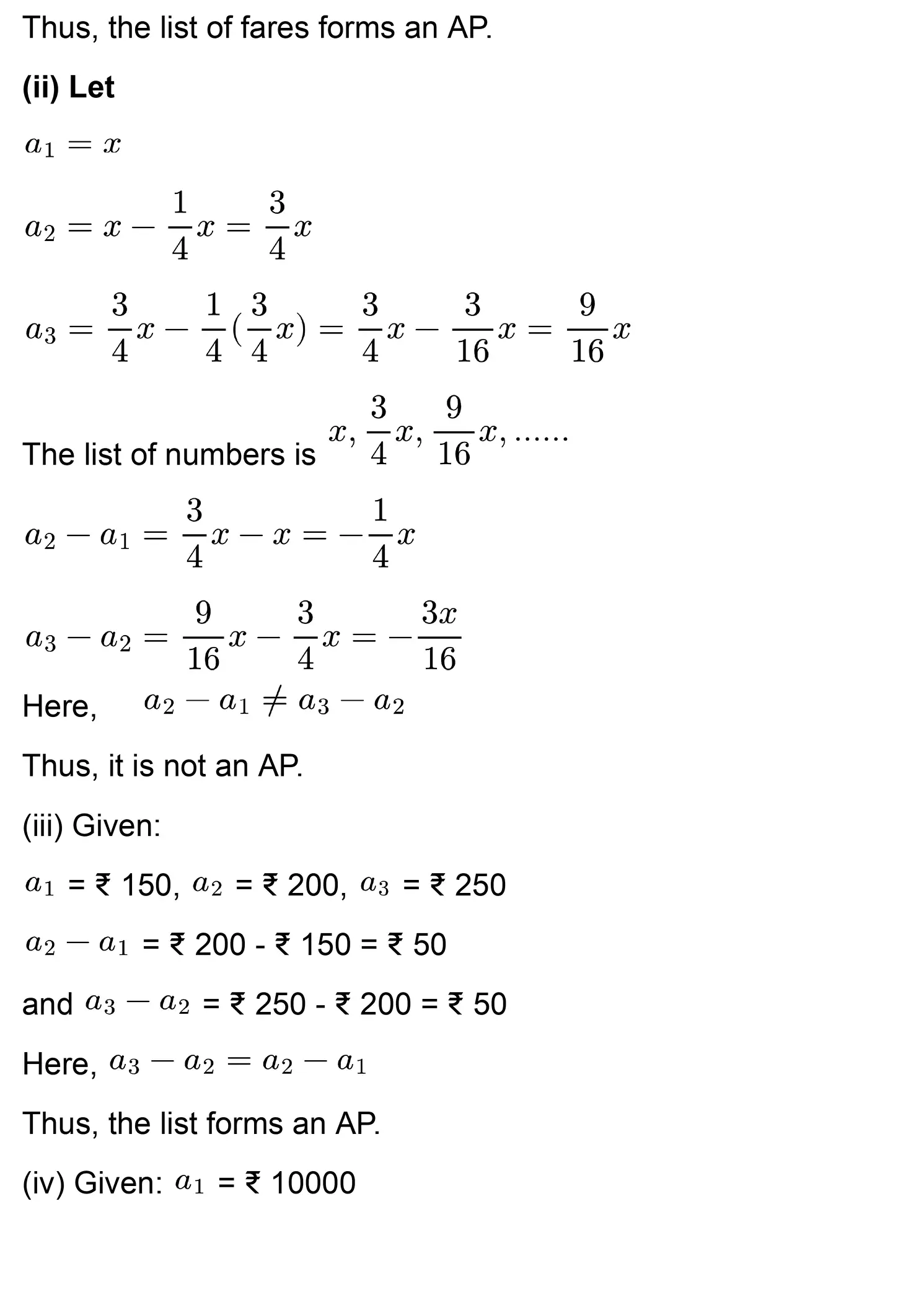 class 10th maths Arithmetic Progressions chapter 5 solution page 0002