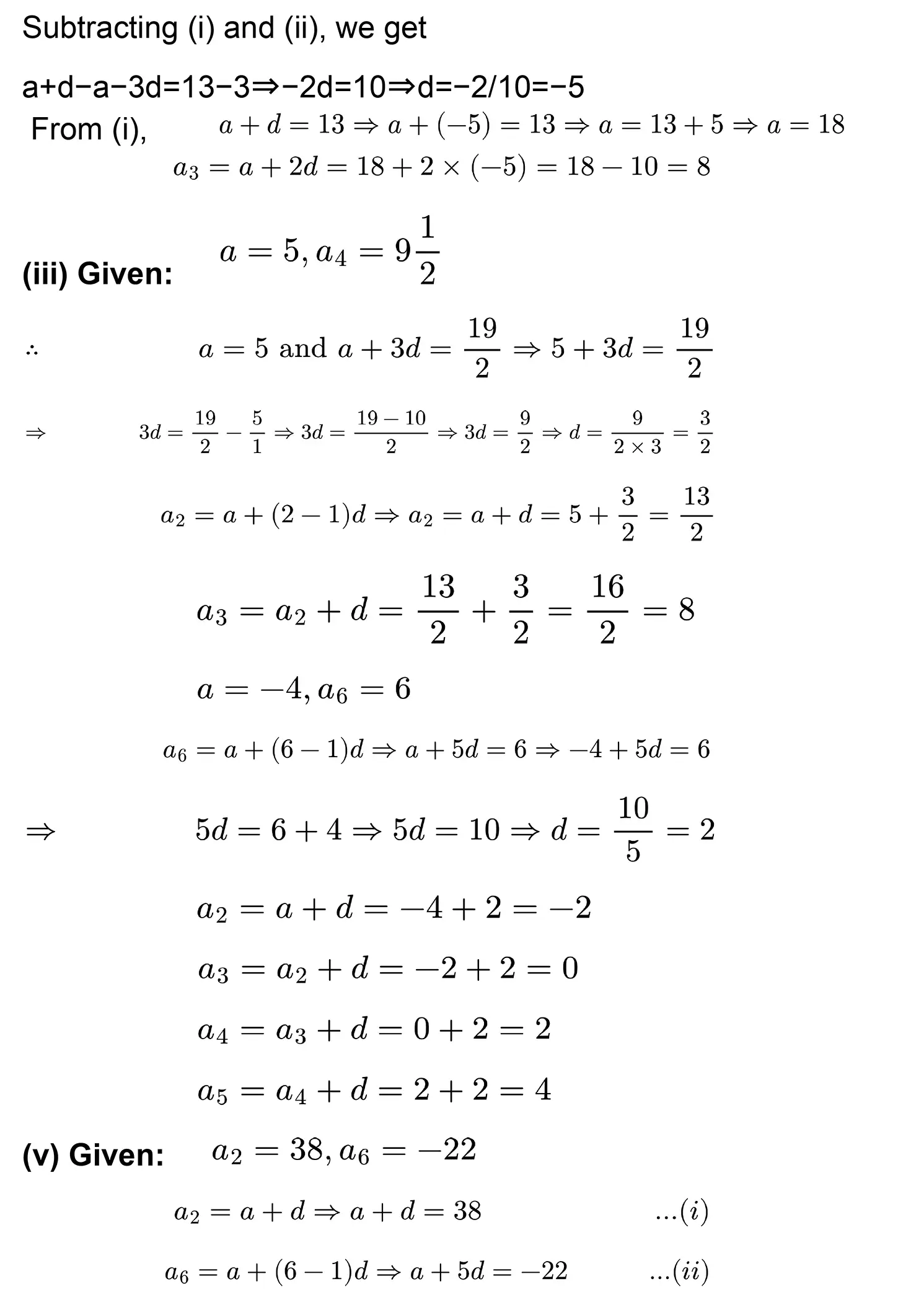 class 10th maths Arithmetic Progressions chapter 5 solution page 0016