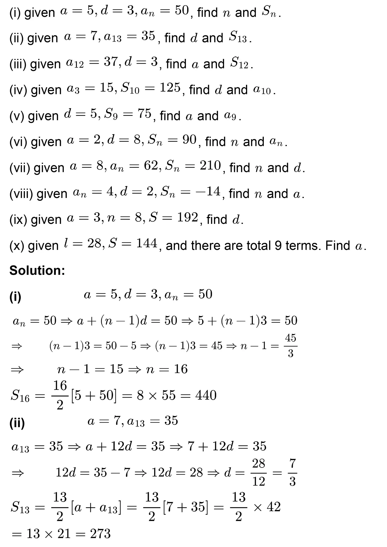 class 10th maths Arithmetic Progressions chapter 5 solution page 0032