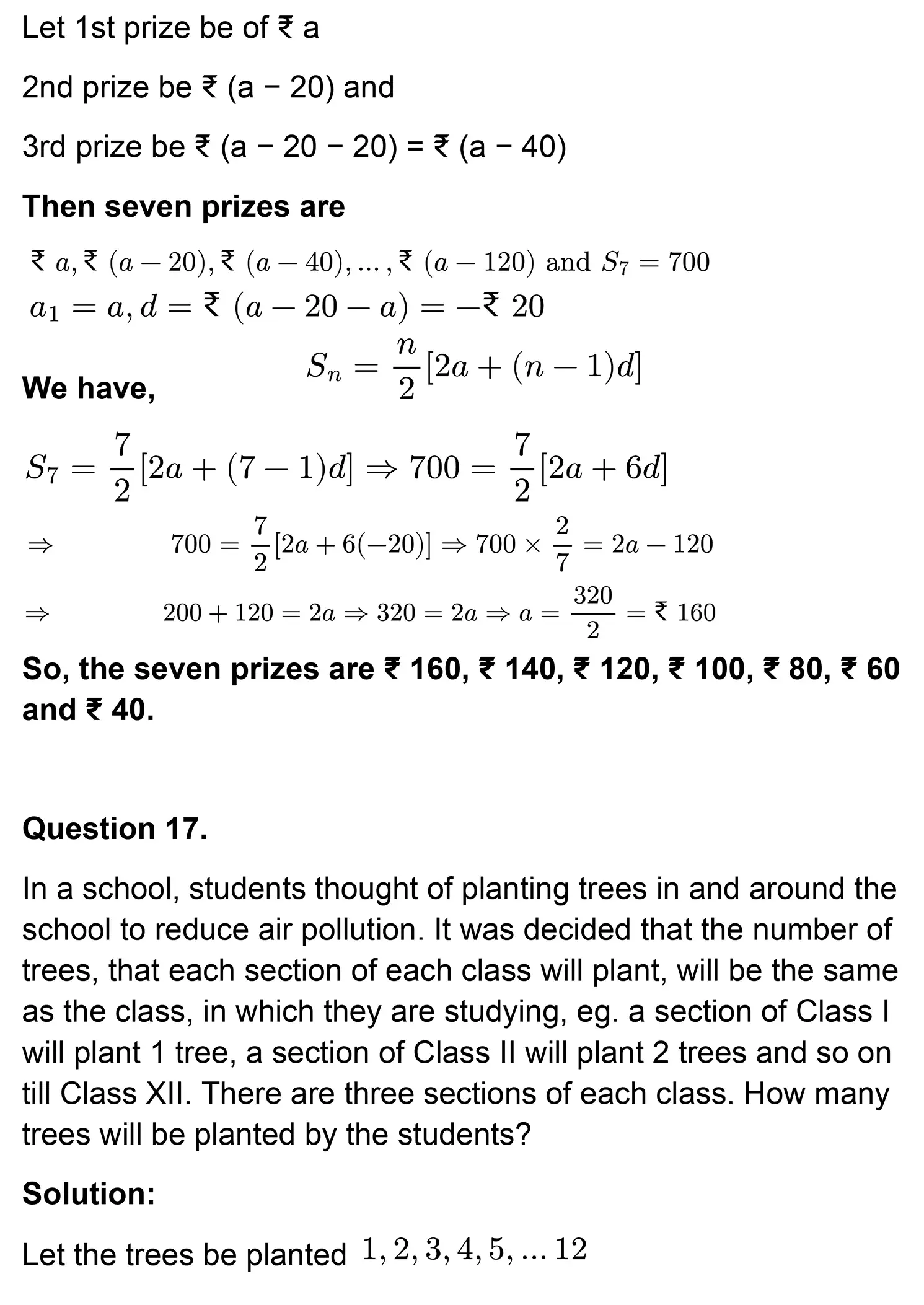 class 10th maths Arithmetic Progressions chapter 5 solution page 0043