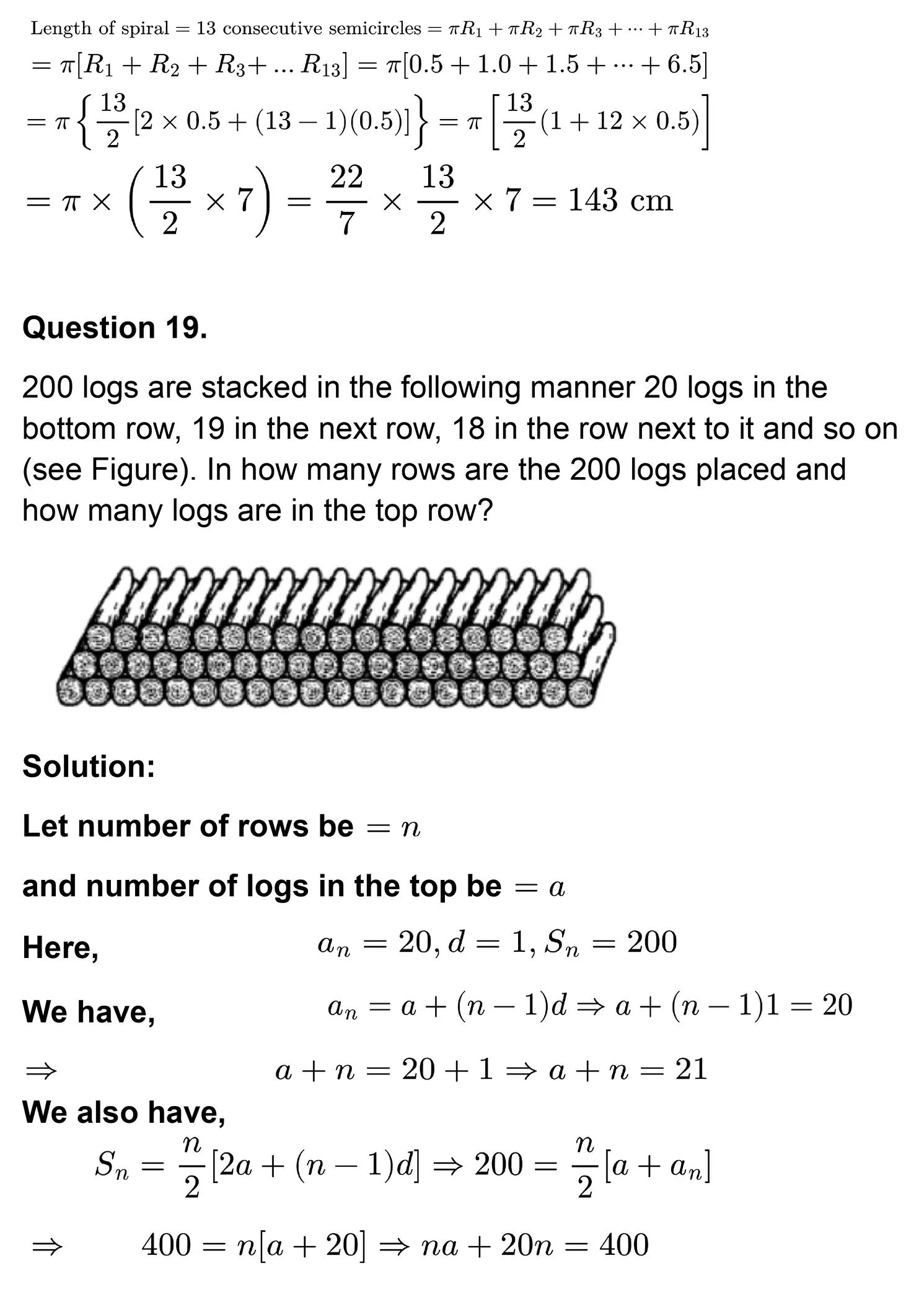 class 10th maths Arithmetic Progressions chapter 5 solution page 0045