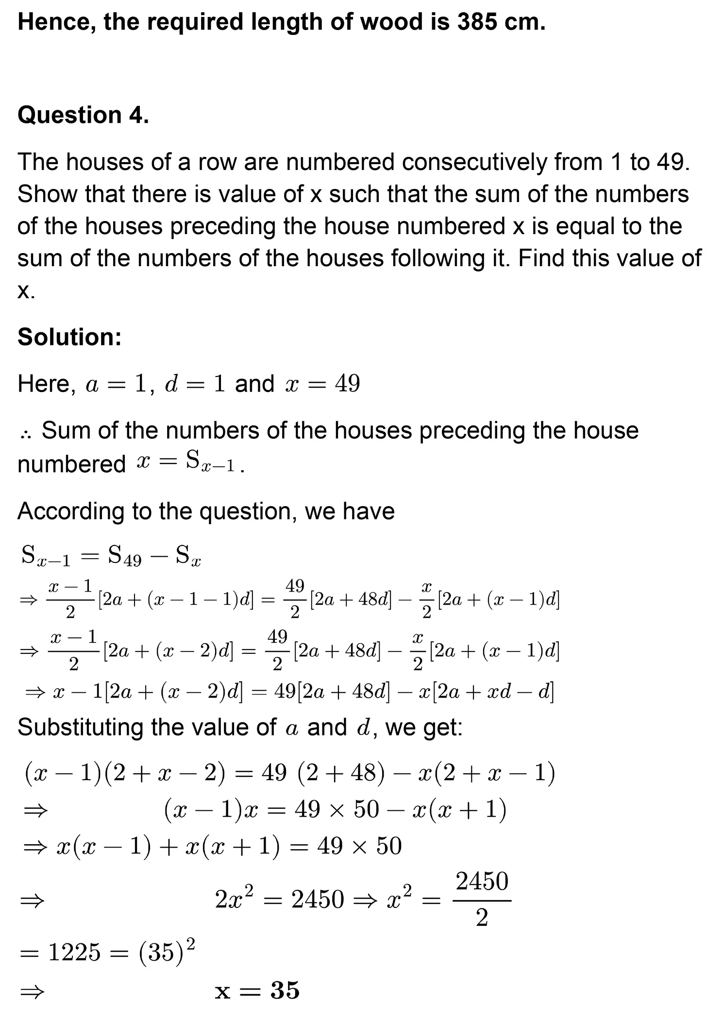 class 10th maths Arithmetic Progressions chapter 5 solution page 0051
