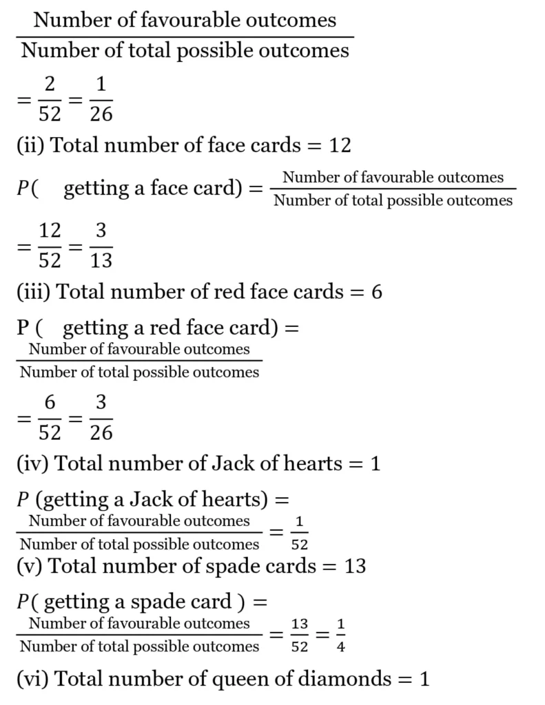 class 10th maths Proability chapter 14 solution12
