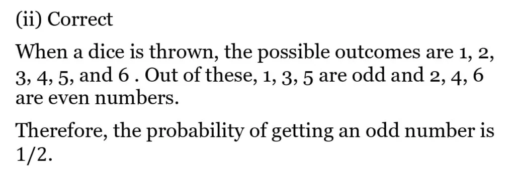 class 10th maths Proability chapter 14 solution23