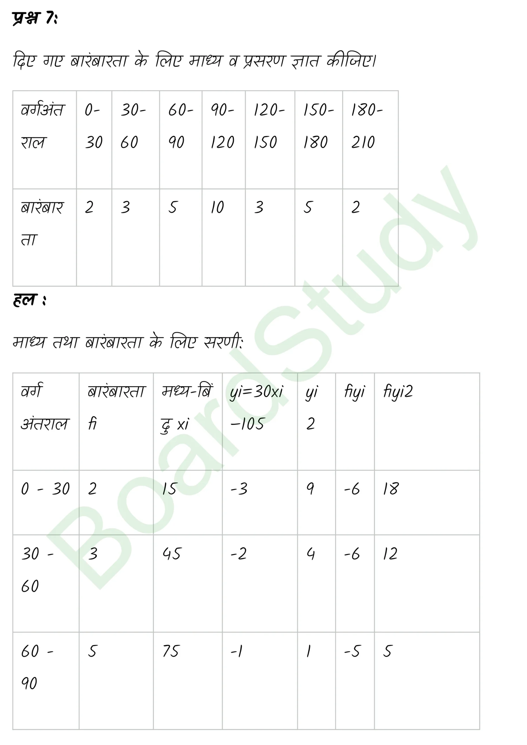 class 11th maths Statistics chapter 13 solution in hindi page 0030 scaled