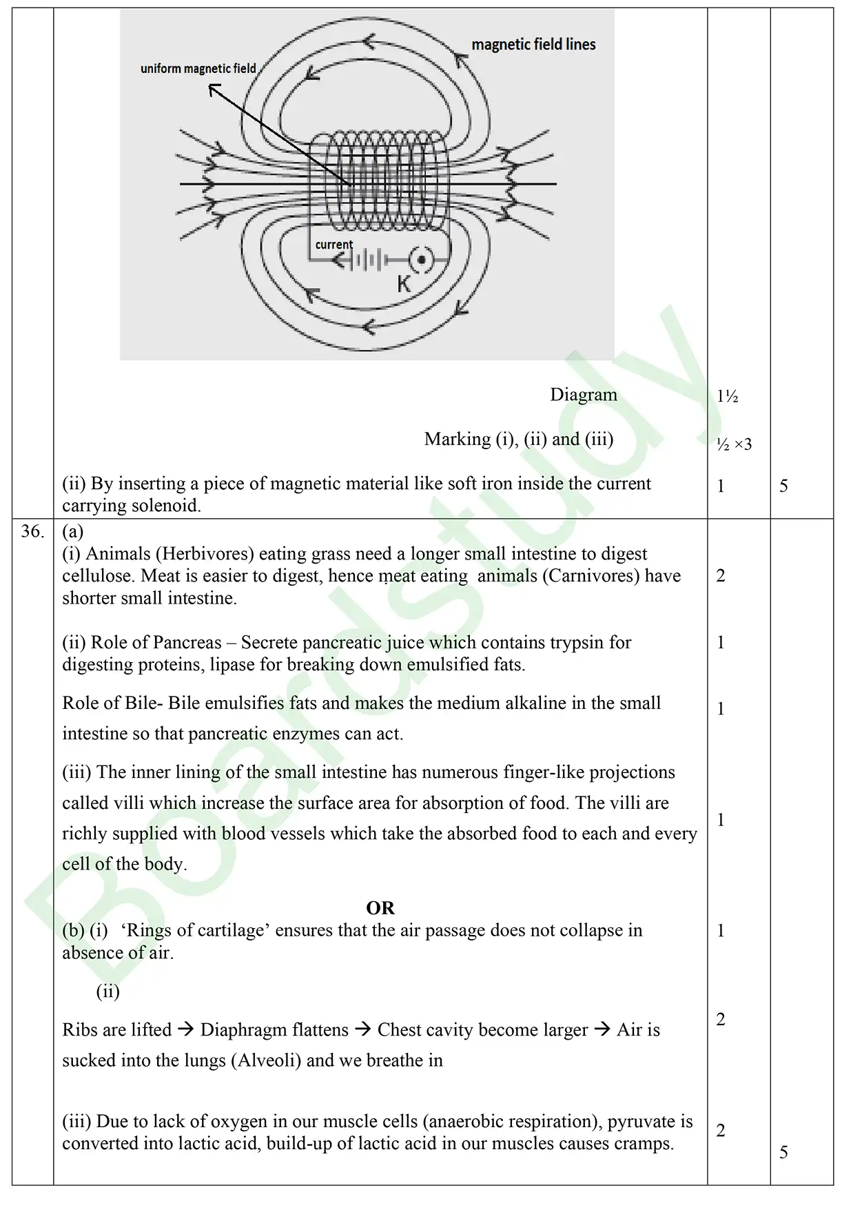 CBSE Class 10 Science 2025 Set 2 Solution page 0008